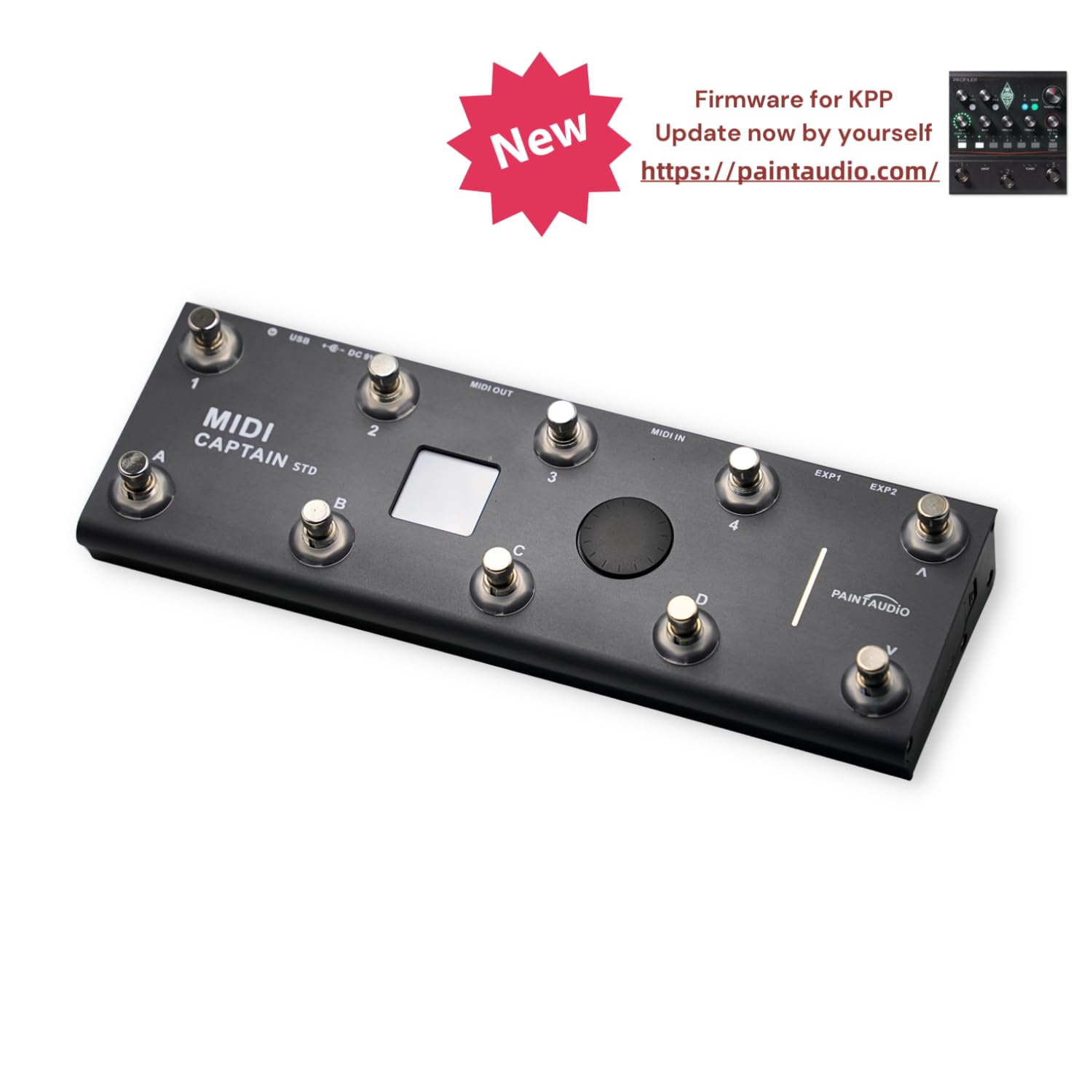 【ジャンク】Paint Audio MIDI Captain STD 箱付 Amazon | Paint Audio MIDI Captainフットコントローラマルチ